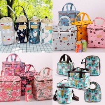 보온보냉 물병주머니 가방 쿨링백 런치백 피크닉 여행 도시락, 베이비래빗