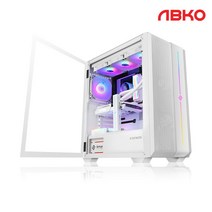 앱코 SUITMASTER P2000 퍼포먼스 ARGB VGA SUPPORT (화이트)