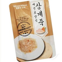 리시안제이 애견 보양식 삼계죽 80G 건강한강아지간식 강아지보양죽