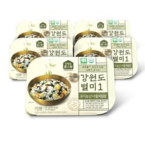 유기농 고랭지 강원도 별미 산나물 비빔밥 (215g x 5ea)