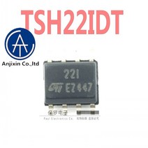 10pcs 100% 연산 증폭기 TSH22IDT 22I SOP- 8 개, 한개옵션0