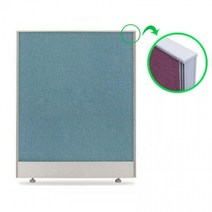 밝은프레임 가구샘 PVC 파티션 OG1051 원톤 H1500, H1500xW800_PW506