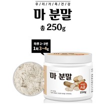 참마분말 250g 병 참마 가루 생식 선식 미숫가루, 1개