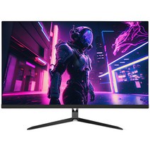 화봄 베젤리스 게이밍 모니터 QHD 68.54cm(27인치) HB275Q75 Quad HD 75Hz DPv1.2 USB 5v충전지원, HB275Q75 (일반)