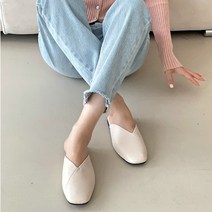 MS어패럴 여성용 발편한 뮬 슬리퍼 푹신한 쿠션 블로퍼(빅사이즈)