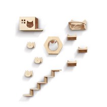 벽걸이 캣타워 고양이 캣선반 워커 해먹 구름다리, 대형 플랫폼