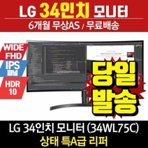 LG 리퍼 모니터 34형 34WL75C (QHD/IPS패널)