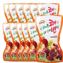 유쾌통쾌 내안의변신 파우치 쾌변 혼합음료 장청소 90ml, 12개