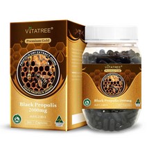 비타트리 프리미엄골드 블랙 프로폴리스 2000mg 365정, 1개