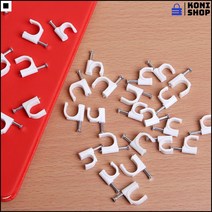 조립용못 철물점 철제 케이블 정리못 혼합세트 30P 이음못