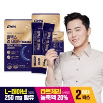 GNM자연의품격 릴렉스 엘 L테아닌 비타민B 타트체리맛 / L-테아닌, 30포, 10g