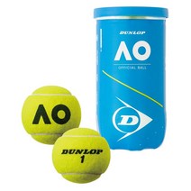 DUNLOP(던롭) 테니스 볼 AUSTRALIAN OPEN(호주 오픈) 2구입 ×30병(60구) DAOYL2CS60
