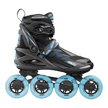 Roces Helium TIF 인라인 스케이트, Black/Azure