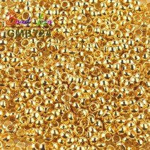 500pcs 구리 볼 크림프 엔드 비즈 직경 2mm 2.5mm 3mm 스토퍼 스페이서 비즈 diy 액세서리 쥬얼리 제작 결과 공급, 18k 골드, 2.5mm 500개