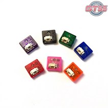 MINIZ Easylap ET001 Kyosho 128 MiniZ AWDMR03MR02 MiniBuggy Atomic GLracing 용 RC 차량용 IR 개인 트랜스 폰더, [7] Blue
