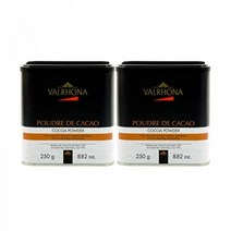 VALRHONA 발로나 100% 순수 코코아 파우더 8.8온스 2팩