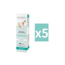 로고덴트 로고나 센시티브 카모마일 치약 75ml x 5 대량구매 내돈내산 추천픽 독일치약