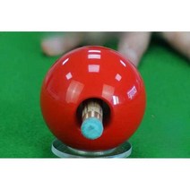 당구 자세교정기 구멍 뚫린 공 훈련기 연습 큐볼, 큐볼/화이트(52.5MM)