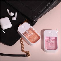 맥시멀라이프 x 새잎 휴대용 손소독제 뿌리는 살균 스프레이 미니 선물용 세트 핸드 세니타이저, 4종 선물세트(선물포장, 쇼핑백포함)