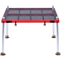 튼튼한 낚시 전투 좌대 민물낚시 발판 접이식 중층, 100x110 다리길이 1.4m