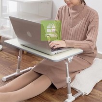 조절_높이_테이블_우디 3D1B, 블랙