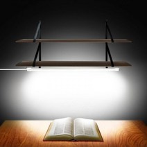 5V USB 스위치&터치 자석 LED바 간접조명 독서등 진열장 주방등 캠핑등 다용도, 싱글스위치 35cm-6000K(화이트)