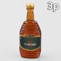 미니어처 술병 모형 독일 3.3cm 3개 세트 공예 소재 재료 꾸미기 미니어쳐