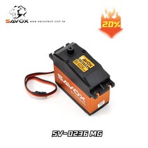Svox SV 0236MG 서보 0.17S 40kg 7.4V HV 고전압 DC 모터 메탈 기어 슈퍼 토크 1/8 1/5 RC 자동차 버기 트럭