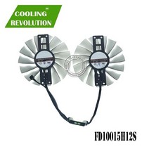 GAA8S2U FD10015H12S DC12V 0.55A GTX1070 Ti EMTek PALIT GTX 1070 1070Ti Super JetStream 그래픽 카드 냉각 팬, 2PCS SET