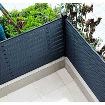 울타리펜스 사생활보호 담벼락 테라스 울타리 담장, 봉인된 버전