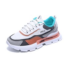 2021년 봄 여름 캐주얼 플랫 레드 메쉬 박시한 러닝 운동화다RWTYI7343-199_G