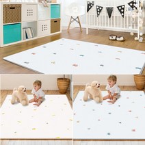 [파크론] PE 웰빙 놀이방매트 12T 210x140cm 2중엠보 논슬립, 03.12T_웰빙_젤리베어_210x140