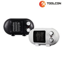 툴콘 TP-800D 팬히터 미니온풍기 PTC 공기순환, 화이트