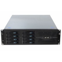 19 인치 3U 랙 마운트 서버 스토리지 케이스 TP3U5708 핫 스왑 섀시 8HDD 베이 큰 데이터 지원 ATX 마더 보드 570MM