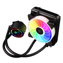 [DCONE]일체형 수냉 CPU 히트싱크 120 표준 데스크탑 컴퓨터 본체 온도 제어Intel AMD, default