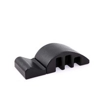 홈필라테스 리포머 일체형 스파인 코렉터 폼롤러 척추, 성인모델(블랙)