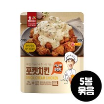 한맥 포켓치킨 어니언크림맛 190g x 5팩, 5개