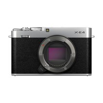 Fujifilm X-E4 카메라 silber 315g