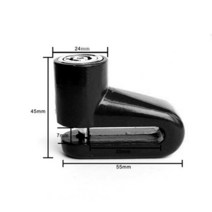 오토바이 잠금 자전거 장치 bmw k100 honda forza 750 ruckus fz6 yamaha dt plastics tenare 700 tne 502x, 01 Black