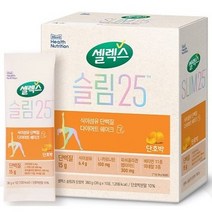 셀렉스 슬림25 단호박 다이어트 쉐이크 고단백질 식이섬유, 36g, 20개