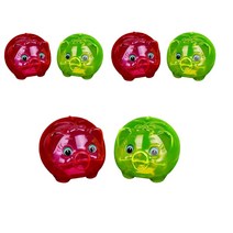 돼지 저금통 캐릭터 사랑의 특이한 대형 지폐 (대형), 핑크