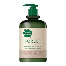 그린핑거 포레스트 마일드 너츠 바디로션, 1개, 500ml