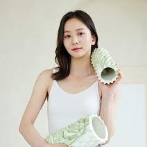 바리바디 2 in 1 디톡스 폼롤러, 소프트베이지