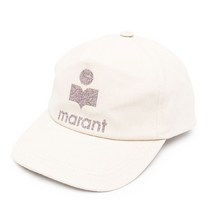 이자벨마랑 모자 타이론 볼캡 글리터 로고 여성 에크루 23SS CQ001XFA A1C40A 23EC