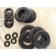 FESTO 실린더 DNC Ding qingadvu 버퍼 링 커버 와셔 불소 플라스틱 32/40/50/63/80, 5 PCS, DNC 40 Black
