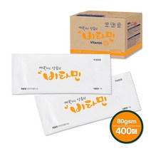 그린위생 비타민 업소용물티슈 S80 일회용 개별포장 400매, 선택완료, 단품없음