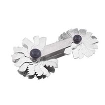 측량 BEAU-52 나사 피치 게이지 측정 공구 (52 개 메트릭 + 인치), 01 은