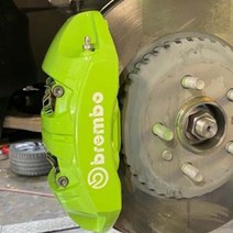brembo 스티커 자동차 데칼 스티커 브레이크 캘리퍼 스티커, 브렘보 레드 S