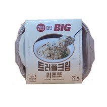 햇반 컵반 BIG 트러플크림리조또 301g, 5개