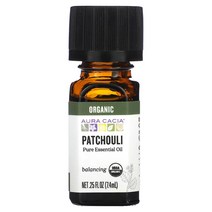 순수 에센셜 오일 유기농 파출리 0.25 fl oz (7.4 ml)